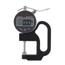 Digital Thickness Gauge for Paper Leather Cloth Wire Measuring Tool 0-25.4mm