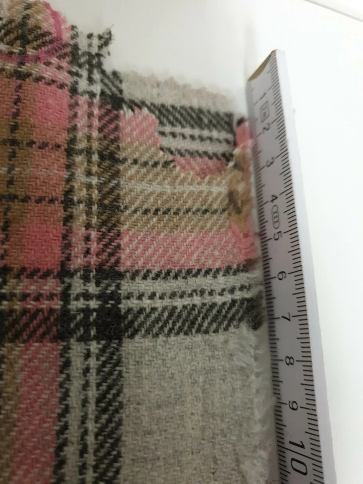 Oilily Stoff Wolle Karo 1,55x0,50 Neu - Bild 4 von 4