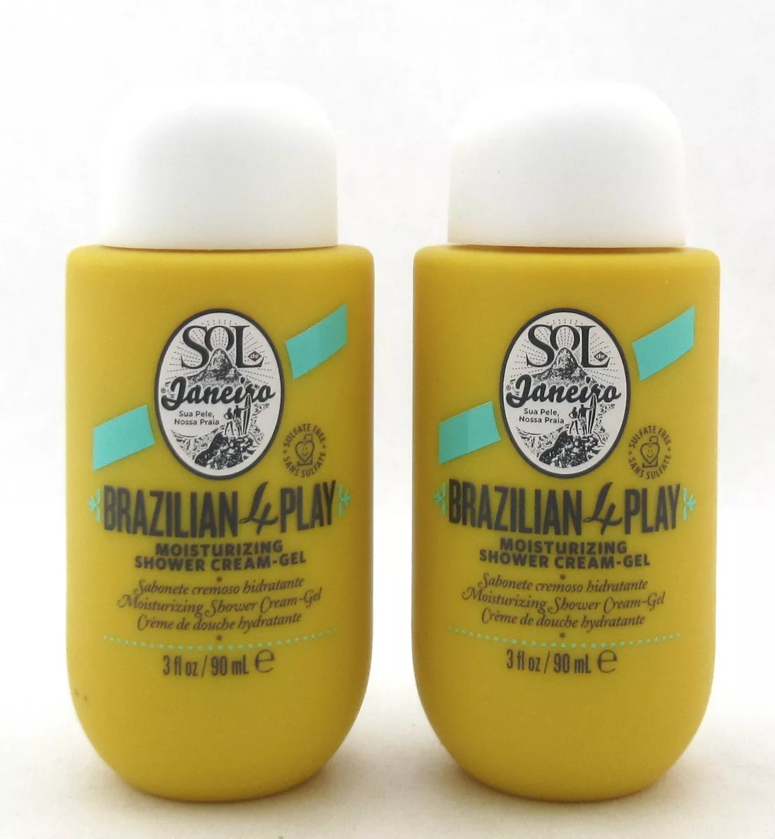 Brazilian 4 Play Moisturizing Shower Cream-Gel - Sol de Janeiro