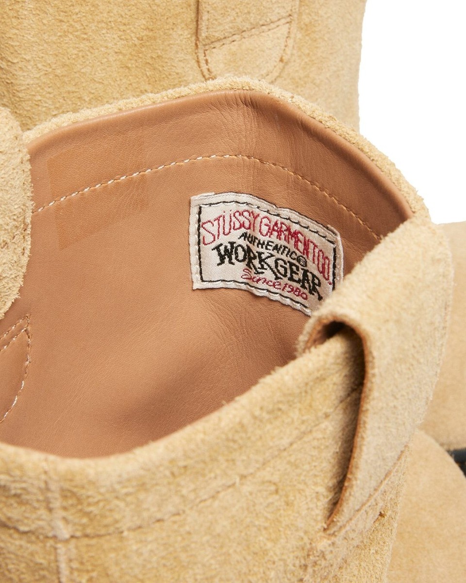 Stussy × Dr.Martens 2295 Decon Stussy Sand Hairy Suede Stussy × Dr.Martens 2295 Decon Stussy Sand Hairy Suede