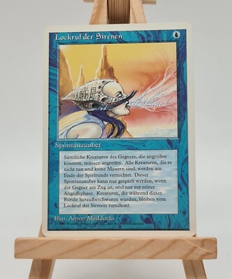 Lockruf der Sirenen 4. Edition  Magic Karte MTG Deutsch (Siren's Call) 