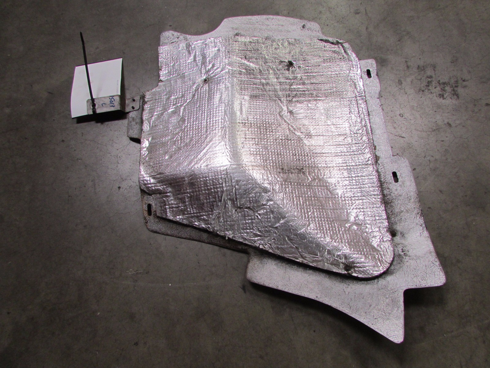 Ferrari F430, LH, Left Fuel Tank Heat Shield, Used, P/N 208492