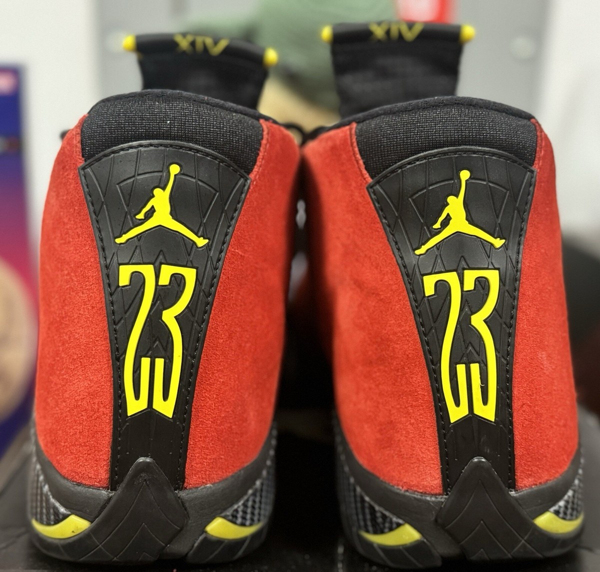 シューズ(男性用) 28cm NIKE AIR JORDAN 14 RETRO FERRARI Size 9.5 - Air Jordan 14 Retro Ferrari for sale online | eBay