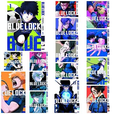 CyanOak Manga : Blue Lock vol.1-18 (English Version) 