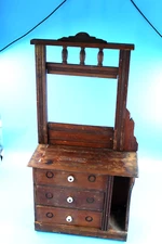 WONDERFUL CHILD'S PLAY SIZE ANTIQUE THREE DRAWER DRESSER
