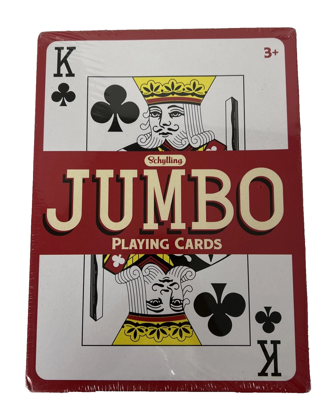 Baraja de cartas Jumbo jugando a las cartas