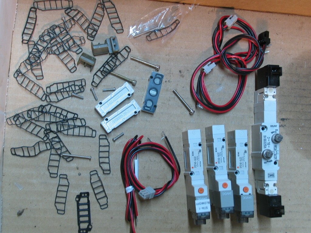 Misc. Lot SMC Pneumatic Parts inc. 3 #SY3140-5LOZ + One #VQZ2351S