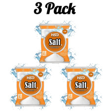 1kg Dishwasher Salt,Cleaning Kitchen Dish Washing, Water Softner salt Pack of 3 3.66 per kilo