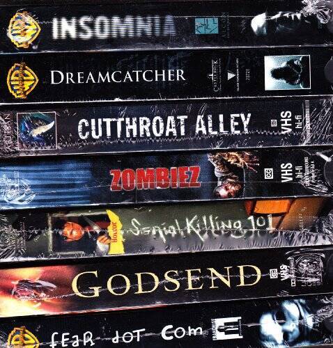 Insomnia , Dreamcatcher , Cutthroat Alley , Zombiez , Serial Killing - VERY GOOD