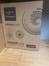 Paradigm Premier 100b Bookshelf Speaker (gloss Black) *free Shipping