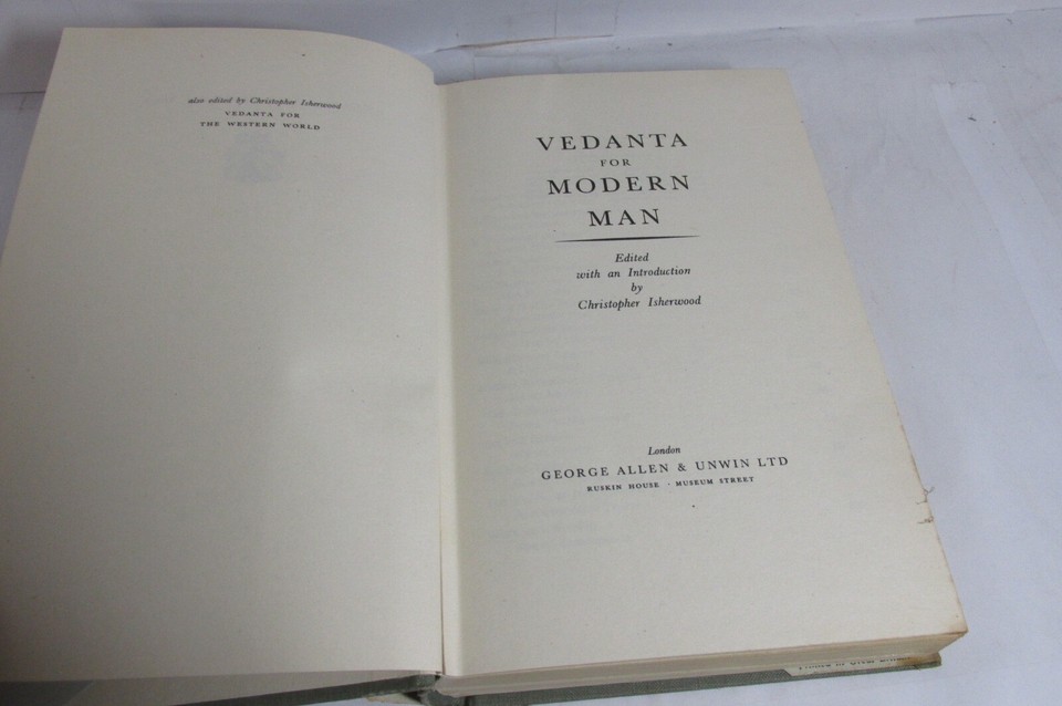 Vedanta for Modern Man by Aldous Huxley, Christopher Isherwood etc