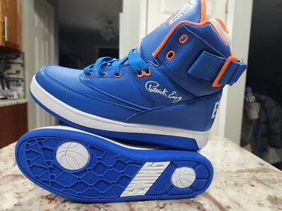 Ewing Athletics Men's 33 Hi x Orion Hybrid Basketball Shoes Blue Size 10.5
