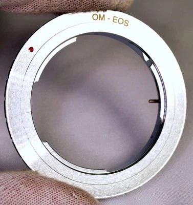 Olympus OM Lens to Canon EOS EF Camera mount adapter 70D 60D T6i 5D III