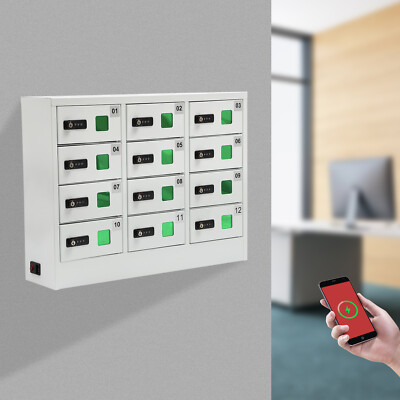 Cellphone Locker Charging Station ipad Mini STORAGE Locker Assignment Pad Lock