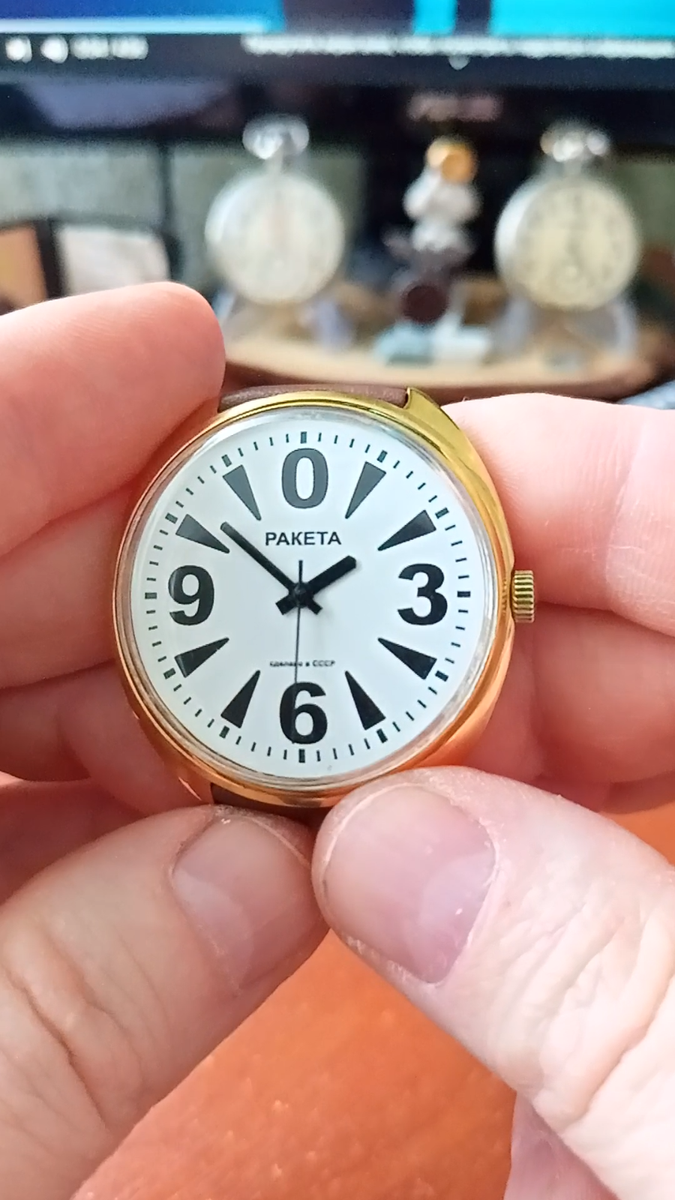 OH済　Raketa Big Zero 旧ソ連製手巻き腕時計 OH済 Raketa Big Zero 旧ソ連製手巻き腕時計 OH済 Raketa Big Zero 旧