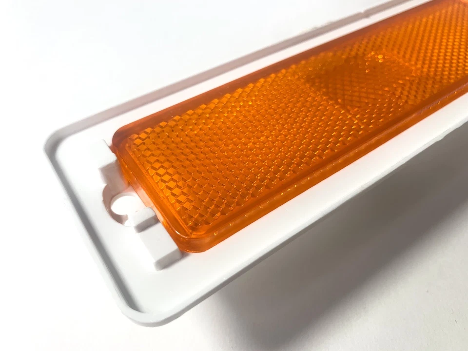 Par de conjuntos de luz de lâmpada marcador lateral âmbar frontal para 1970-1974 Chevy Nova - Imagem 4 de 4