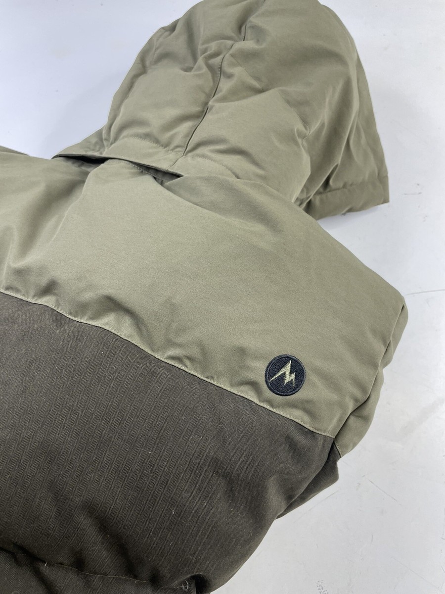 Marmot Fordham 700 Fill nsulated Down Jacket Green Hood Marmot Fordham 700 Fill nsulated Down Jacket Green Hood