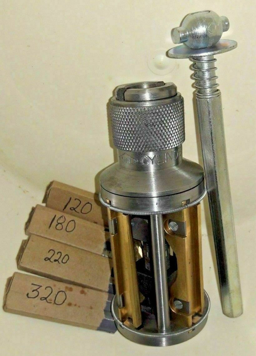 3er-Set Honwerkzeug Zylinder 45 - 139mm Motor Honen + Honsteine Beste Bluefox