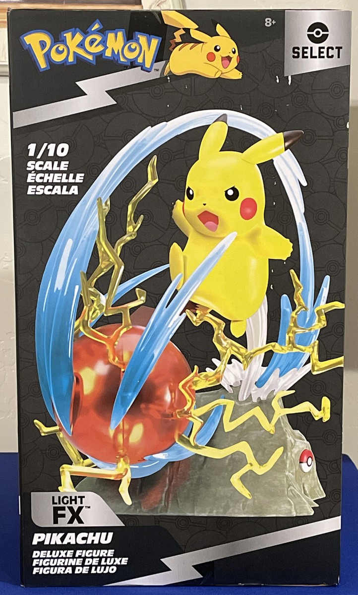 Pokemon Select 1:10 Scale LIGHT FX PIKACHU Deluxe Figure
