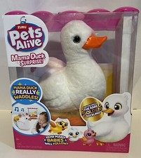 Pets Alive Mama Duck And Baby Surprise Interactive Plush ZURU - New