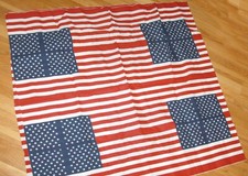 Fabric USA American Flag panels cotton 6 yards