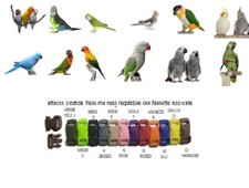 replacement for parrot harness receive 2 plastic attachments FOR 10MM TAPE