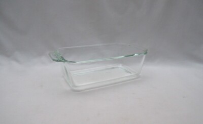 Vintage Corning Pyrex Glas Brot Laib Backen Hostess Servierschale 1,5L 213R