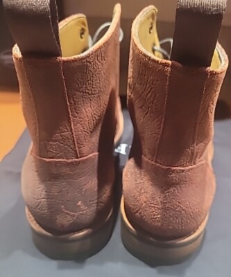 Taft Dragon “Roughout” Brown Suede Leather Lace Up Ankle Boots • Size 6 Taft | Shoes | Taft Dragon Roughout Brown Suede Leather Lace  main image 3