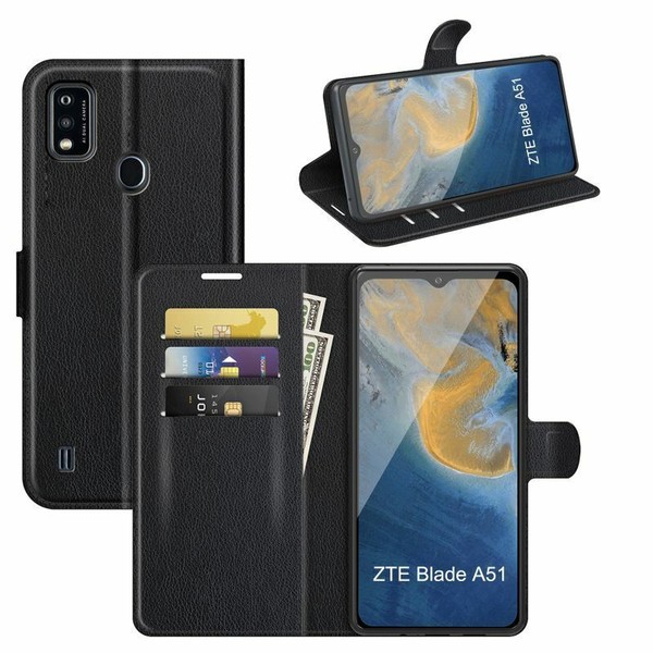 Zte Blade A51 HüLle Handy Tasche Flip Cover Wallet Case HandyhüLle Schutz Etui-image