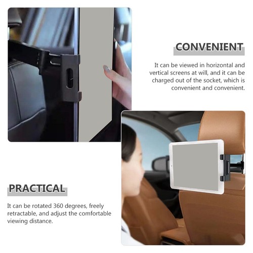 Portable Practical Cell Phone Holder Headrest Tablet Holder - Zdjęcie 3 z 10