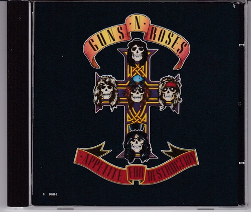 guns and roses appetite for destruction cd from 1987 axl rose