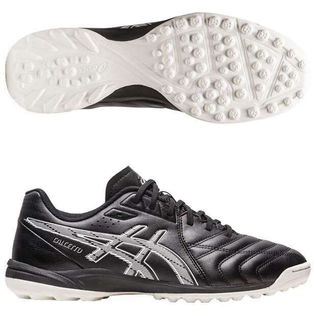 Asics Futsal Turf Shoes CALCETTO WD 9 TF 1113A038 001 Black White