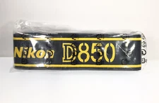 Genuine Nikon AN-DC18 1.5" Black/Yellow Neck/Shoulder Strap for Nikon D850 (New)
