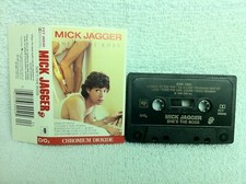 MICK JAGGER She's The Boss CASSETTE Tape CANADA