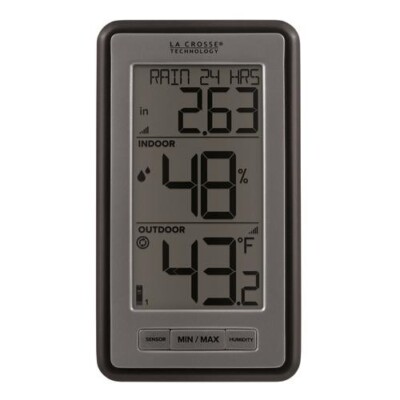 Wireless Digital Thermometer Extra Large Digits Outdoor Temperature Transmitter