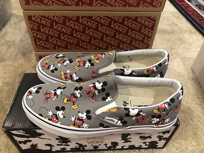 Vans x Disney Mickey Mouse classic  slip on shoes Sz 10 men s-l400.jpg main image 4