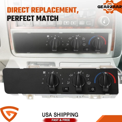A/C Heat HVAC Temp Control Panel Unit For Freightliner A2254708220 A2254708100