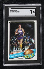 1979-80 Topps Pete Maravich #60 SGC 7 NM HOF