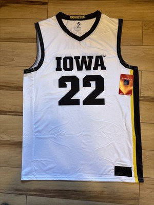 Caitlin Clark Prosphere White Iowa Hawkeyes Authentic Design Basketball Jersey L