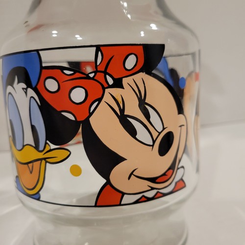 Vintage Disney Mickey Minnie Mouse Donald Duck Juice Carafe 9" Tall - Bild 7 von 10