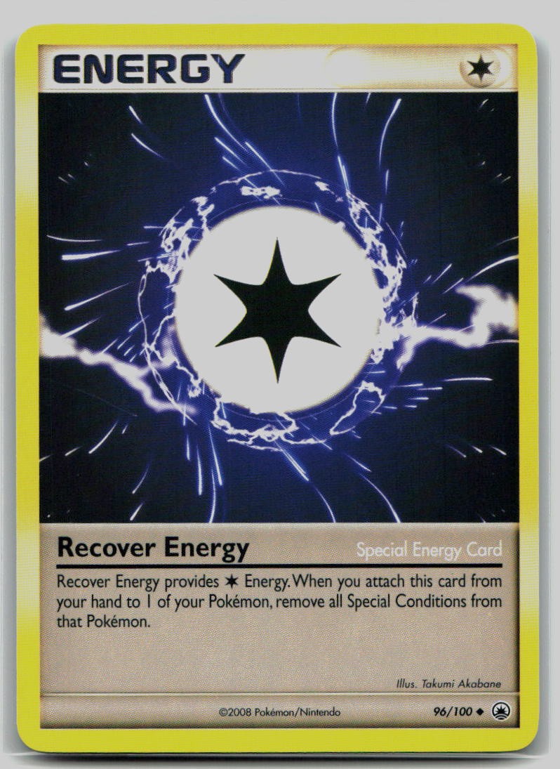 Pokemon TCG Recover Energy 96/100 Majestic Dawn LP A1