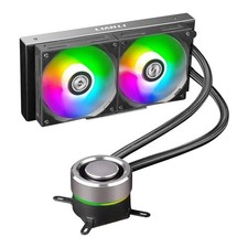 Lian‑Li GALAHAD 240mm High Performance RGB CPU Water Cooler Black Dual 120 Fans