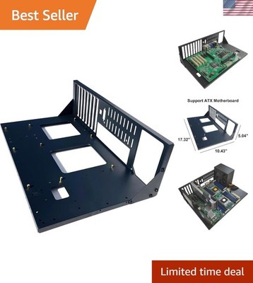Lightweight Open Air PC Case - Versatile ATX Chassis with Customizable Design