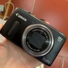 Canon PowerShot SX260 HS Black 12.1 MP 20x Optical zoom Digital Camera English