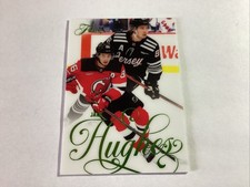 2025-26 Flair - Luke Hughes #75 Forecheck #177/349 Green