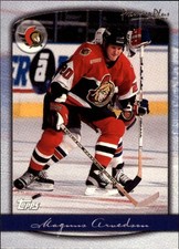 1999-00 Topps Premier Plus #65 Magnus Arvedson - HKY
