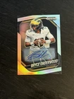 2025 Panini Prizm Black Bryce Underwood SILVER PRIZM Auto Michigan Wolverines