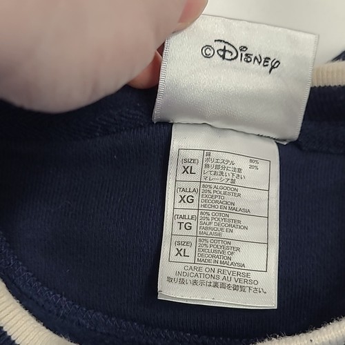 Walt Disney World Kids Girls XL Sweatshirt Blue Stitch Here Comes Trouble - Picture 7 of 9