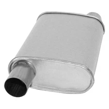 Exhaust Muffler AP Exhaust Xlerator Performance Aluminized Steel Oval Direct-Fit