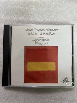 Concerto Violin & Orchestra - Atlanta Symphony (CD, 1992 New World) NEW SEALED